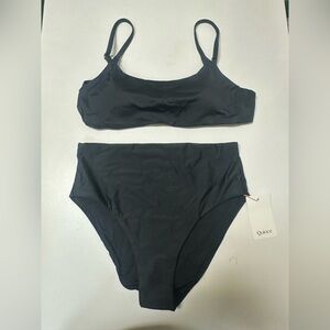 Quince Black Bikini Set